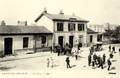 SAINT-POL de LEON (Finistère) - La cour de la Gare - Editeur : LL.