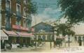 St Nazaire, place de la gare, la rue Thiers