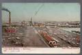 Barcelona vista estacion ferrocarril tarjeta postal railway station postcard ca 1900 original postcard cpa ak (W4_169)