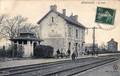 BOISSEAUX (Loiret) - Vue intérieure de la gare.