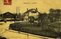 BALLANCOURT (Seine et Oise) - La Gare - Editeur : Manifacier - Carte toilée.