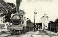 RUFFEC (Charente) - L'Express de Paris en gare - Editeur : Braun, photographe.