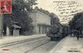 VERMENTON (Yonne) - La Gare et le Train.