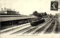 46 - LIBOURNE (Gironde) - La Gare - Les Quais - Les Trains.