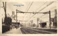 SAVIGNY sur ORGE (Seine et Oise) - Vue intérieure de la gare après l'électrification de la ligne.