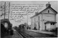 9249 - VAYRES (Gironde) - La gare, passage du Sud-Express.
