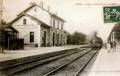 LIZY-sur-OURCQ (S.-et-M.) - La Gare - Editeur : Rep et Fillette à Château-Thierry n°5303.