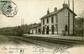 JUZIERS ( S.-et-O.) - La Gare.