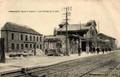 LIBERCOURT (Pas-de-Calais) - Après la guerre - Les ruines de la gare.