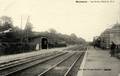 MONTSURS (Mayenne) - Les Buttes, route de Brée - La Gare côté voies - Editeur : Mme Chaumon.