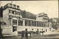 Cp Dinant Wallonien Namur, La Gare, Blick auf den Bahnhof, Straßenseite, Kutschen