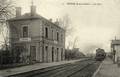 12 - PEZOU (Loir et Cher) - La Gare et le Train.