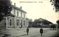 CROUY-sur-OURCQ (S.-et-M.) - La Gare (Compagnie de l'Est).