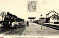 MAREUIL sur OURCQ (Oise) - La gare et les trains.