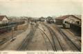 25 - CHARTRES (E. et L.) - La gare, vue intérieure - Editeur : B.J.C. à Paris.