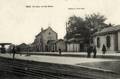BROU (E. et L.) - La gare, vue des quais.