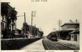 LA COTE d'AZUR - 4 - SAINT-LAURENT du VAR (A.M.) - La gare et le train.