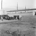857700, Gezicht op het N.S.-station Den Haag Mariahoeve te Den Haag, op de dag van de officiële opening., Nederlandse Spoorwegen, fotograaf