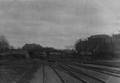 156863, Gezicht op het emplacement van het station Groningen van de Staatsspoorwegen te Groningen., Onbekend
