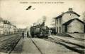ETAMPES (S. et O.) - L'Avenue de Paris - La gare du Jeu-de-Pomme.