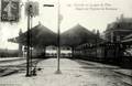 NANTES - La gare de l'Etat - Départ de l'Express de Bordeaux - Editeur : A.Nozais n°149.