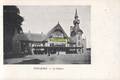 CPA TERVUEREN LA STATION VED PUB COLUMBA MARGARINE CH VAN DEN BUSSCHE MERXEM