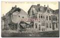 CPA Ypres La Place de la Gare Apres le Bombardement Militaria
