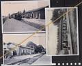 3 REPRODUCTIONS ANCIENNES CARTES ESTACION GARE TRAIN FIGUERAS GERONA CATALUNA ESPANA SPAIN ESPAGNE