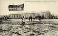 125 - LENS (Pas-de-Calais) avant et après la guerre - La gare et la gare provisoire.