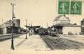 55 - MELUN (S. et M.) - La gare et les trains.