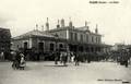 FLERS (Orne) - La Cour de la Gare - Editeur : Albert Buisson, libraire.