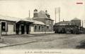 6 - SECLIN (Nord) - La cour de la nouvelle gare.