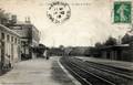 3302 - CAULNES (Côtes-du-Nord) - La gare et le pont.