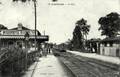 34 - COURBEVOIE - La Gare - Arrivée d'un train.