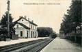 CROUY-sur-OURCQ (S.-et-M.) - Vue intérieure de la gare (Compagnie de l'Est).