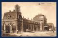 Arlon. La Station ( la Gare). Chariots et passants.1910