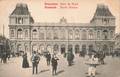 belgique bruxelles gare du nord brussels north station cpa carte animée