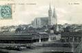 3 - CHARTRES (Eure et Loir) - La Gare  - La Cathédrale.