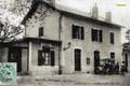 277 - THIVIERS (Dordogne) - La cour de la gare.