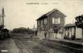 Voici une série de cartes postales anciennes de la commune de Champagne-sur-Oise (95).

CHAMPAGNE sur OISE (Seine et Oise) - Vue intérieure de la gare - Editeur : T.M.K.