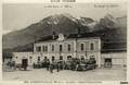 ALBERTVILLE (Savoie) - La cour de la Gare (altitude 340 m.) - Centre d'excursions - Numéro 1655.