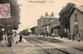 RILLY la MONTAGNE (Marne) - La Gare et le Train.