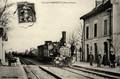 Gare de Pamproux (Deux-Sèvres) - Cliché : N.H.Desage.