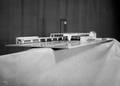 836249, Afbeelding van de maquette voor het nieuwe N.S.-station Almelo., Nederlandse Spoorwegen, fotograaf