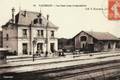 26 - VALENCAY (Indre) - La gare (vue d'ensemble).