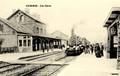 CORBIE (Somme) - La Gare et le Train.