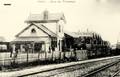 SAULIEU (Côte d'Or) - La Gare des Tramways.