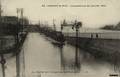 CHOISY le ROI - Inondations de janvier 1910 - Le rapide de Limoges passant en gare - Editeur : C.M. n°44.