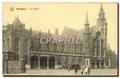 Belgie Belgique Bruges CPA La gare