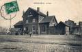 LESQUIN (Nord) - La cour de la gare.